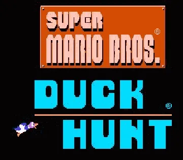 Super Mario Bros. + Duck Hunt (Europe) screen shot game playing